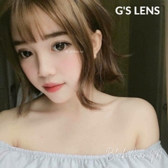 Kính Áp Tròng Lens Mắt BLACK Size M 14.5mm (0-8 độ)