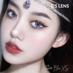 Kính áp tròng 6 tháng FB202 BLUE màu xanh dương sáng tây không giãn tròng GTRENDY - MC38