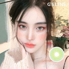 Kính áp tròng 6 tháng ST3034 GREEN màu xanh lá sáng tây giãn tròng nhỏ GTRENDY - MC38