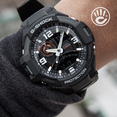 G-SHOCK GA-1000-1ADR – NAM – QUARTZ (PIN) – DÂY CAO SU