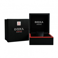 DOXA CALEX D124RBKW – NAM – KÍNH SAPPHIRE – AUTOMATIC (TỰ ĐỘNG) – MẶT SỐ 41MM, TRỮ CÓT 41 GIỜ, CHỐNG NƯỚC 3ATM