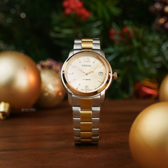 FOSSIL HERITAGE ME3228 – UNISEX (NAM/NỮ) – AUTOMATIC (CƠ) – MẶT SỐ 38MM, TRỮ CÓT 40 GIỜ, CHỐNG NƯỚC 5ATM