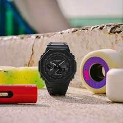 G-SHOCK GA-B2100-1A1DR – NAM – TOUGH SOLAR (NĂNG LƯỢNG ÁNH SÁNG) – MẶT SỐ 45,4MM, VỎ CARBON, CHỐNG NƯỚC 20ATM, KẾT NỐI BLUETOOTH®