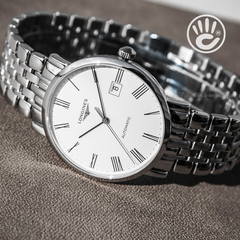 LONGINES ELEGANT L4.910.4.11.6 – NAM – KÍNH SAPPHIRE – AUTOMATIC – MẶT SỐ 39 MM, TRỮ CÓT 72 GIỜ, CHỐNG NƯỚC 3ATM