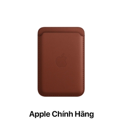 iPhone Leather Wallet with MagSafe - Umber