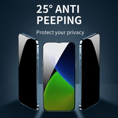 Dán Cường Lực Chống Nhìn Trộm IPhone 14 Pro Mipow Kingbull Anti-Spy Premium Silk HD
