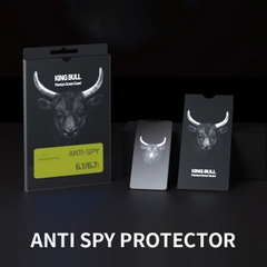 Dán Cường Lực Chống Nhìn Trộm IPhone 14 / 13 Mipow Kingbull Anti-Spy Premium Silk HD