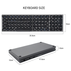 Folding Bluetooth Keyboard FK328