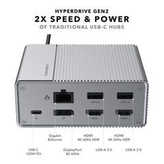 HyperDrive GEN 2 USB-C Hub 12-in-1