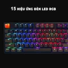 Keychron K10 Aluminum LED RGB HotSwap Gateron G Pro Red Switch