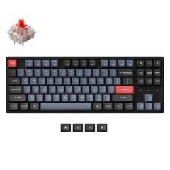 Keychron K8 Pro LED RGB Backlight Aluminum Switch Gateron Keyboard Hot Swap - Red