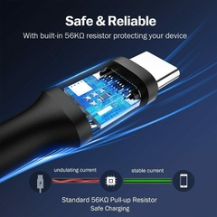 Cáp sạc Ugreen USB-C to USB A 3.0 2M Cable 20884