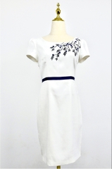 Eva De Eva - Váy trắng thêu hoa