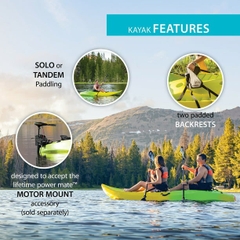 Thuyền Kayak màu vàng