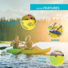Thuyền Kayak màu vàng