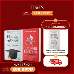 Combo Sách Học tập suốt đời ( 3 Cuốn) : Học tập suốt đời + Học tập siêu đẳng+ Học như Einstien