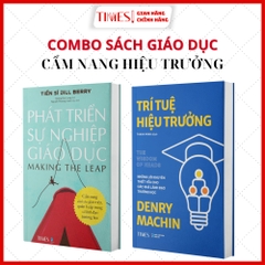 Combo Cẩm nang hiệu trưởng: Trí tuệ hiệu trưởng + Phát triển sự nghiệp giáo dục