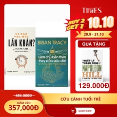 Mua 2 tặng 1: Cứu cánh tuổi trẻ ( Triết lí thành công của Napoleon Hill)