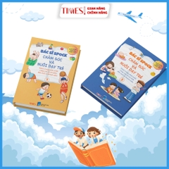 (BỘ 2 CUỐN ) Bác Sĩ Spock: Chăm Sóc Và Nuôi Dạy Trẻ Hành Trang Phát Triển Cùng Con Từ Sơ Sinh Đến Tuổi Vị Thành Niên