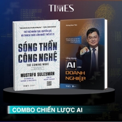 COMBO Chiến lược  AI: Gồm “Sóng thần công nghệ” & “Ứng dụng AI vào Doanh nghiệp”