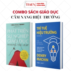Combo Cẩm nang hiệu trưởng: Trí tuệ hiệu trưởng + Phát triển sự nghiệp giáo dục
