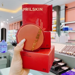 Phấn nước Aprilskin đỏ 21 + kèm lõi