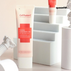 Kem Chống Nắng Cell Fusion C Hồng Toning Sunscreen 100 SPF 50+/PA++++