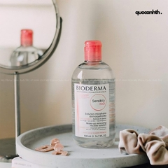 Nước Tẩy Trang Bioderma Hồng Micellar Sensibio H2O
