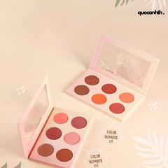 Phấn Má Hồng Nee Cara LeoPard Live Free 6 Color