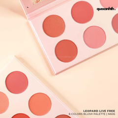 Phấn Má Hồng Nee Cara LeoPard Live Free 6 Color