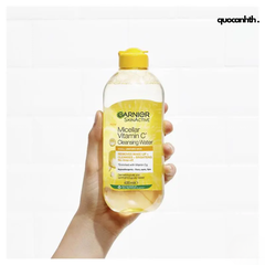 Tẩy trang Garnier Micellar Cleansing Water Vitamin C 400ml