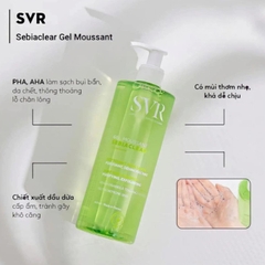 Sửa Rữa Mặt SVR Sebiaclear Gel Moussant Cho Da Dầu Mụn