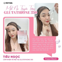 Mask Prettyskin Glutathione 350 hồng hộp 10m ❤️ (Giá CTV)