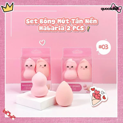 MÚT TRANG ĐIỂM HABARIA MAKEUP SPONGE