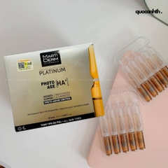 Serum 15% Vitamin C Nguyên Chất MartiDerm Platinum Photo Age HA+