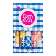 Xịt thơm Bath & Body Work Set Mini 5 ống