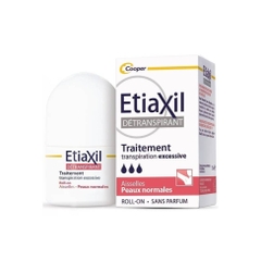 Lăn Khử Mùi EtiaXil Đỏ Detranspirant Traitement Roll-On - Normales