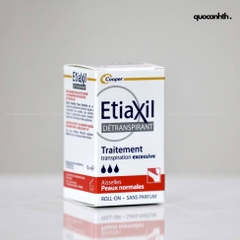 Lăn Khử Mùi EtiaXil Đỏ Detranspirant Traitement Roll-On - Normales