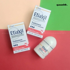 Lăn Khử Mùi EtiaXil Đỏ Detranspirant Traitement Roll-On - Normales