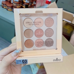 Phấn mắt Odbo 9 ô 03