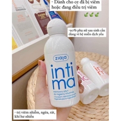 Dung dịch Intima xanh nhạt