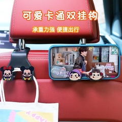(2 màu) Móc treo đồ đôi 2in1