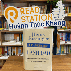 Lãnh Đạo -Leadership - - 6 Chiến Lược Gia Kiệt Xuất Định Hình Thế Giới - Bìa Cứng 399k