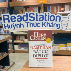 Bạn có thể đàm phán bất cứ điều gì 159k