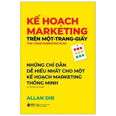 Kế hoạch marketing trên một trang giấy 159k