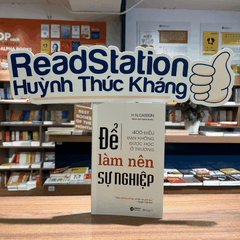 Để làm nên sự nghiệp 119k