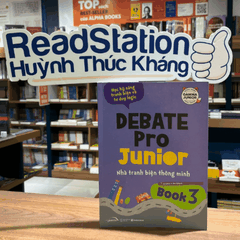 Debate Pro Junior: Nhà tranh biện thông minh book3 149k