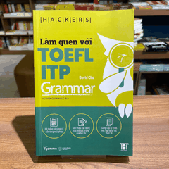 Làm quen với TOEFL ITP Grammar 289k