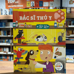 Tủ sách giáo dục Stem: Bác sĩ thú y tập sự 69k