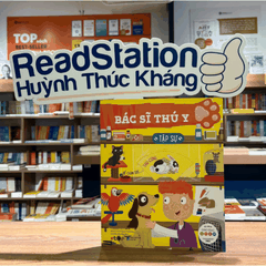 Tủ sách giáo dục Stem: Bác sĩ thú y tập sự 69k